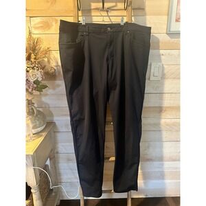 Lululemon Commission Pant Classic Warpstreme Black Mens 44 x 34.5